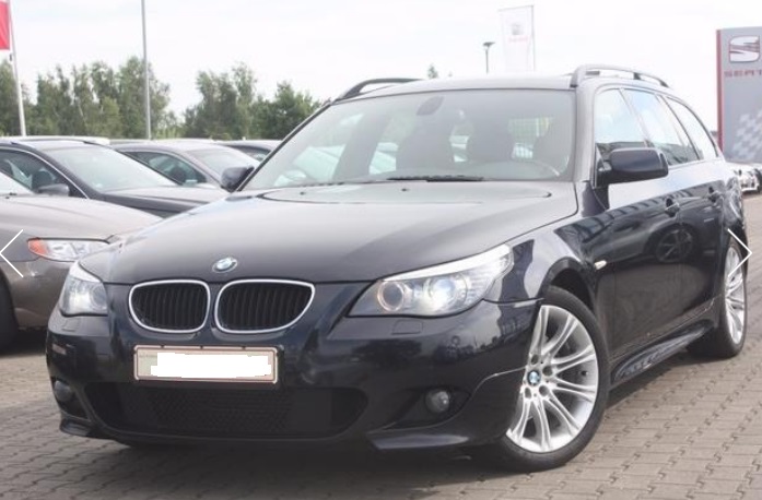 Left hand drive BMW 5 SERIES 520D TOURING